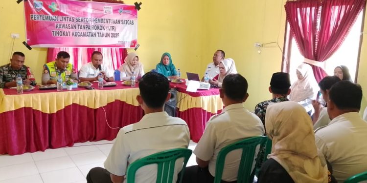 Puskes Way Hitam Sosialisasikan Wacana Satgas KTR