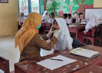 Puskes Ini Lakukan Pembinaan di UKS Sekolah
