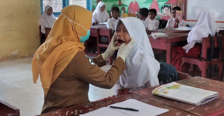 Puskes Ini Lakukan Pembinaan di UKS Sekolah