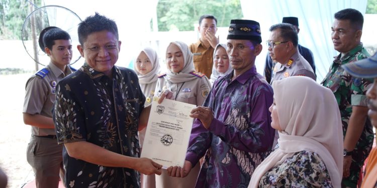 Sertipikat Elektronik Untuk Tora, Dieempat Desa Ini